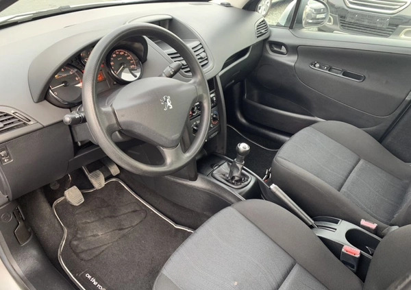 Peugeot 207 cena 16800 przebieg: 59000, rok produkcji 2010 z Wyszogród małe 37